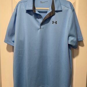 Under Armour Men's Light Blue Polo Shirt